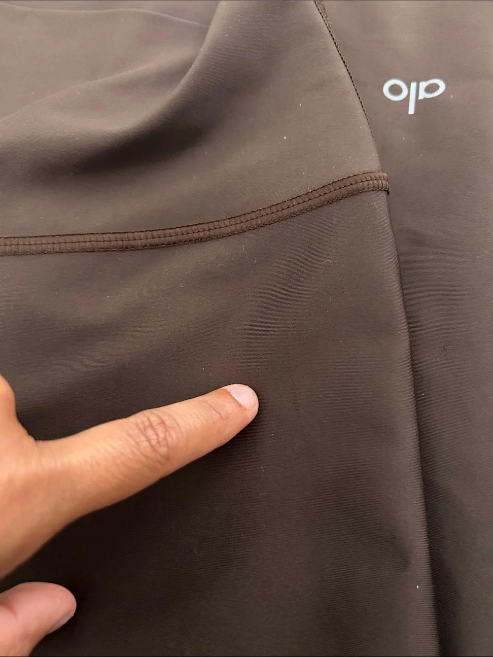 ALO Yoga Brown High-Waist Leggings